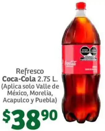 Soriana Híper Coca-Cola Refresco 2.75 L oferta