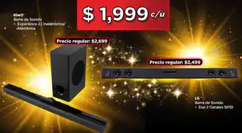 Kiwo Barra de Sonido