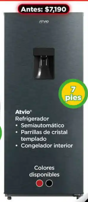 Bodega Aurrerá Atvio Refrigerador 7pies oferta