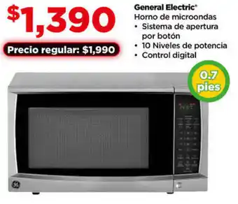 Bodega Aurrerá General Electric Horno de microondas 0.7pies oferta