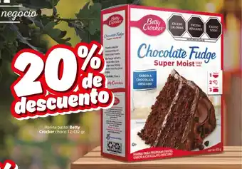 Zorro Harina pastel Betty Crocker choco 12-432 gr. oferta