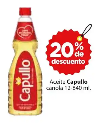Zorro Aceite Capullo canola 12-840 ml. oferta