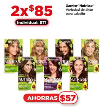 Bodega Aurrerá Garnier Nutrisse Variedad de tinte para cabello oferta