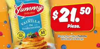 Harina hot cakes Yummy delicakes 10-800 gr.