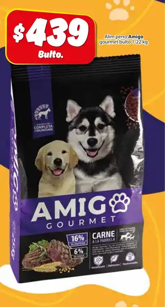 Zorro Alim perro Amigo gourmet bulto 1-22 kg. oferta
