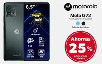 Sam's Club Motorola Moto G72 oferta
