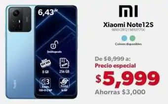 Sam's Club Xiaomi Note 12S oferta