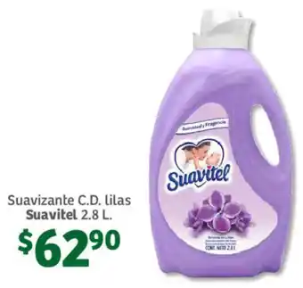 Soriana Híper Suavitel Suavizante C.D. lilas 2.8 L oferta