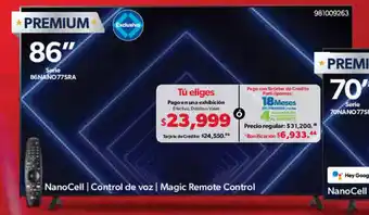 Sam's Club LG NanoCell | Control de voz | Magic Remote Control oferta