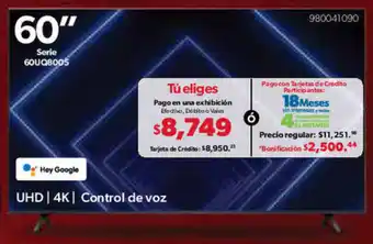 Sam's Club LG UHD 4K Control de voz oferta