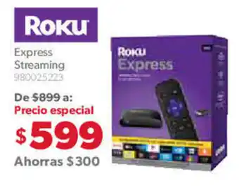 Sam's Club Roku Express Streaming oferta