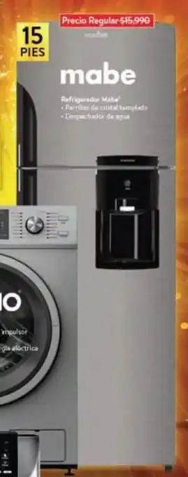 Walmart Mabe Refrigerador 15 pies oferta