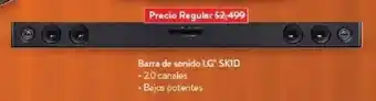 Walmart Barra de sonido LG SKID oferta