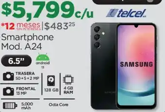 Chedraui Smartphone Mod. A24 oferta
