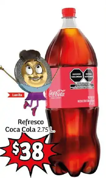 Soriana Híper Refresco Coca-Cola 2.75 L oferta