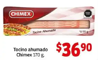 Soriana Híper Tocino ahumado Chimex 170 g. oferta