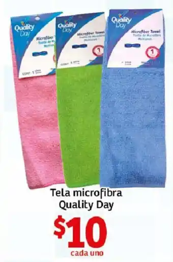 Soriana Híper Tela microfibra Quality Day oferta