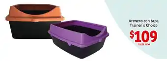Soriana Híper Arenero con tapa Trainer's Choice oferta