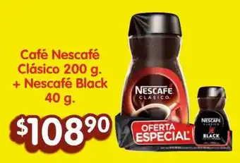 Soriana Híper Café Nescafé Clásico 200 g. + Nescafé Black 40 g. oferta