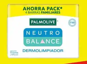 Soriana Híper Jabón dermolimpiador Neutro Balance 4 pack 120 g. oferta