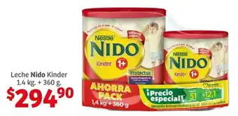 Leche Nido Kinder 1.4 kg. + 360 g.