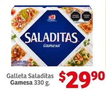 Soriana Híper Galleta Saladitas Gamesa 330 g. oferta