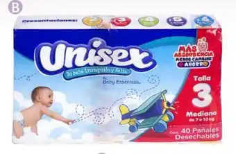 Soriana Híper Pañal Unisex etapa 3 de 40 piezas oferta
