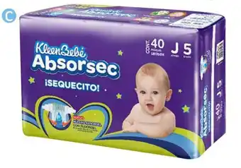 Soriana Híper Pañal Absorsec etapa 5 de 40 piezas x 2 oferta