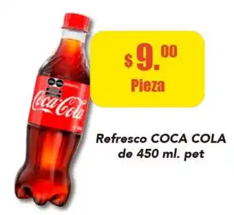 Super Aki Refresco Coca Cola de 450ml pet oferta
