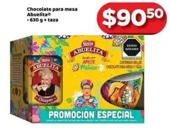 Chocolate para Mesa Abuelita 630g