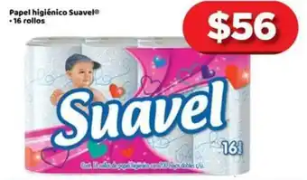Papel Higiénico Suavel 16rolos