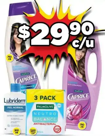 Woolworth Palmolive Caprice Shampoo or Conditioner 750ml oferta
