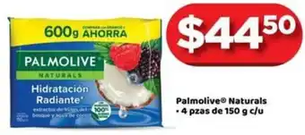Palmolive Naturals 4 pzas de 150g