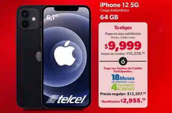 Sam's Club iPhone 12 5G 64GB oferta