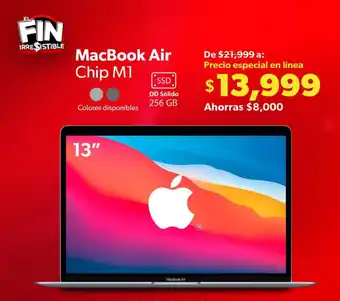 Sam's Club MacBook Air Chip M1 oferta