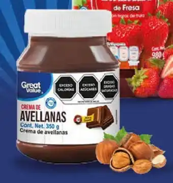 Walmart Crema de avellanas Great Value 350 g oferta