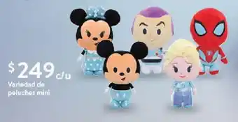 Walmart Variedad de peluches mini oferta