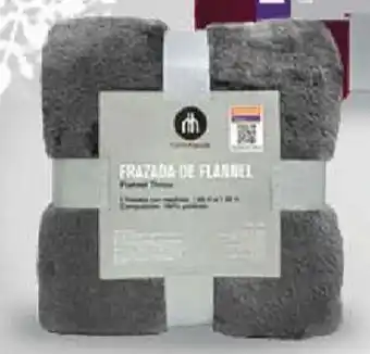 Walmart Frazada de flannel Hometrends 160 x 120 cm oferta