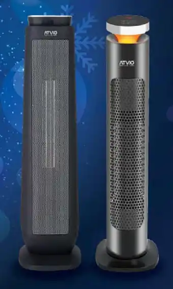 Walmart Calefactor de torre 58 cm / 60 cm Atvio oferta