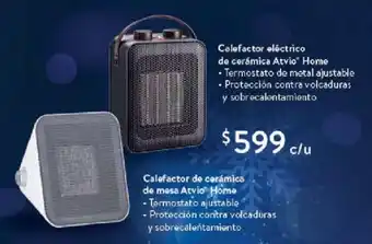 Calefactor eléctrico de cerámica / de cerámica de mesa Atvio Home