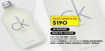 PERFUME CK ONE UNISEX 200ML