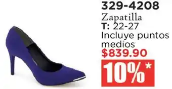 Andrea Zapatilla T 22-27 Incluye puntos medios oferta