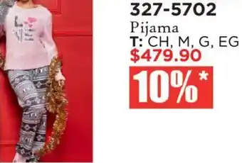 Andrea Pijama CH, M, G, EG oferta