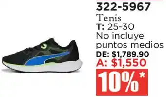 Andrea Tenis 25-30 No incluye puntos medios oferta