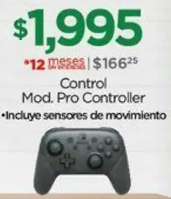 Chedraui Control Mod. Pro Controller oferta
