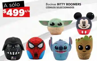 City Club Bocinas BITTY BOOMERS CÓDIGOS SELECCIONADOS oferta