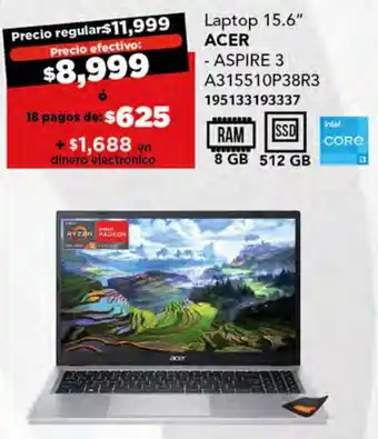 City Club Laptop 15.6" ACER oferta
