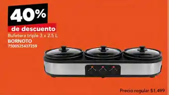City Club Bufetera triple 3 x 2.5 L BORNOTO oferta