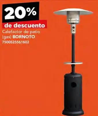 City Club Calefactor de patio (gas) BORNOTO oferta