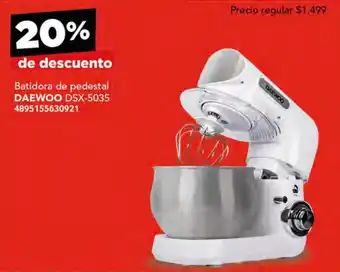 City Club Batidora de pedestal DAEWOO DSX-5035 oferta